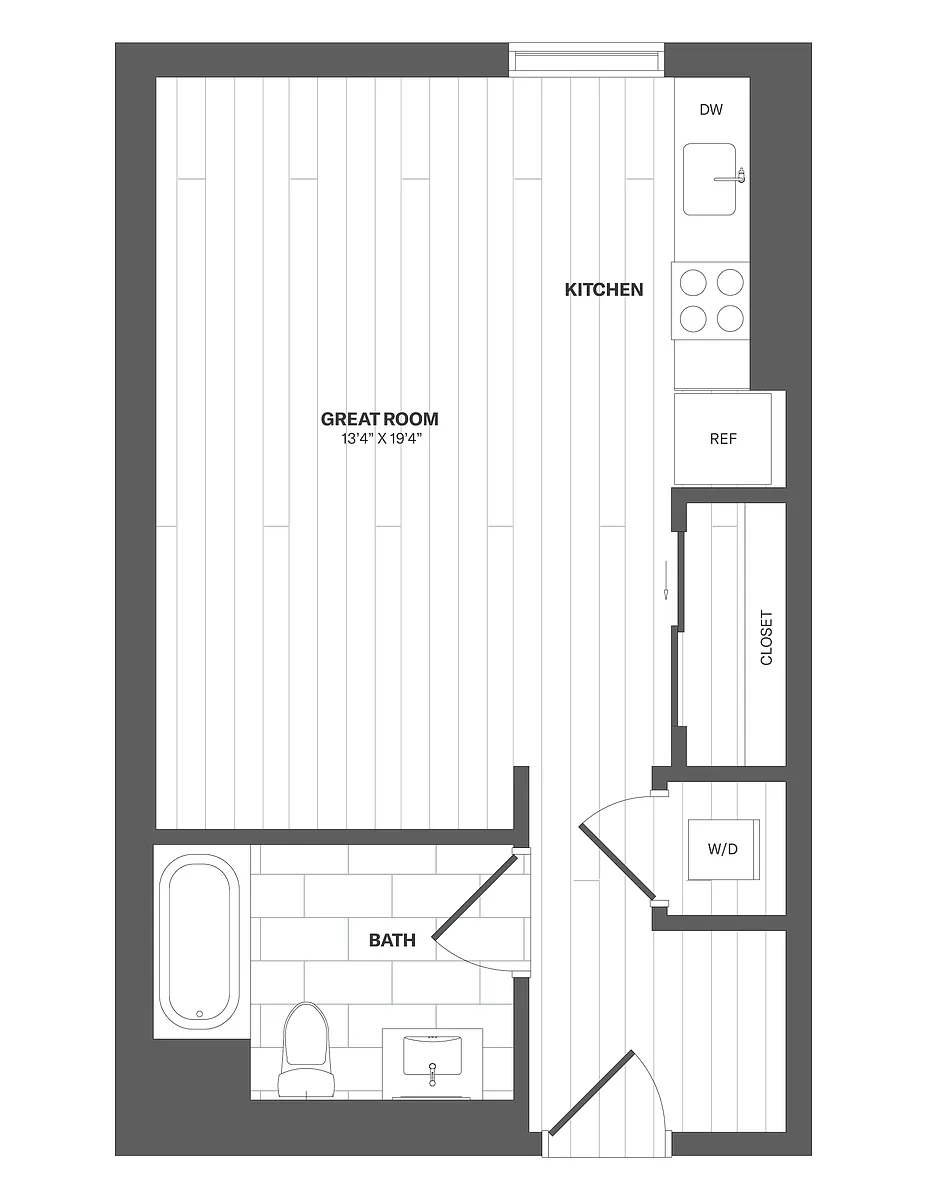 Floor plan A23
