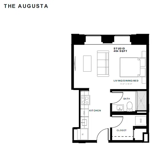 Floor plan The Augusta