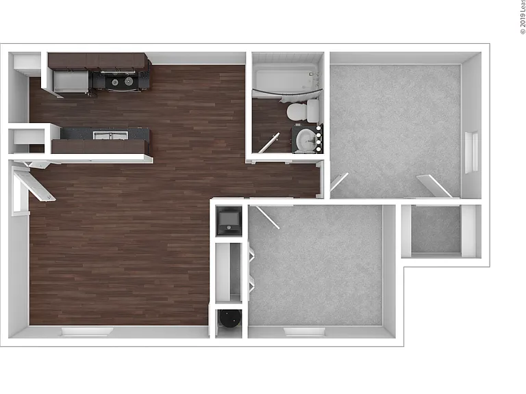 Hamilton Lake: Beds - 2: Baths - 1: SqFt Range - 753 to 753