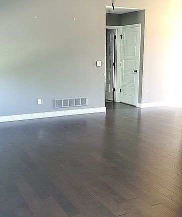 Hardwood floors to bedrooms