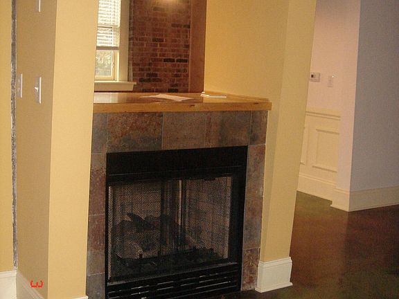 Gas Fireplace in Living Room