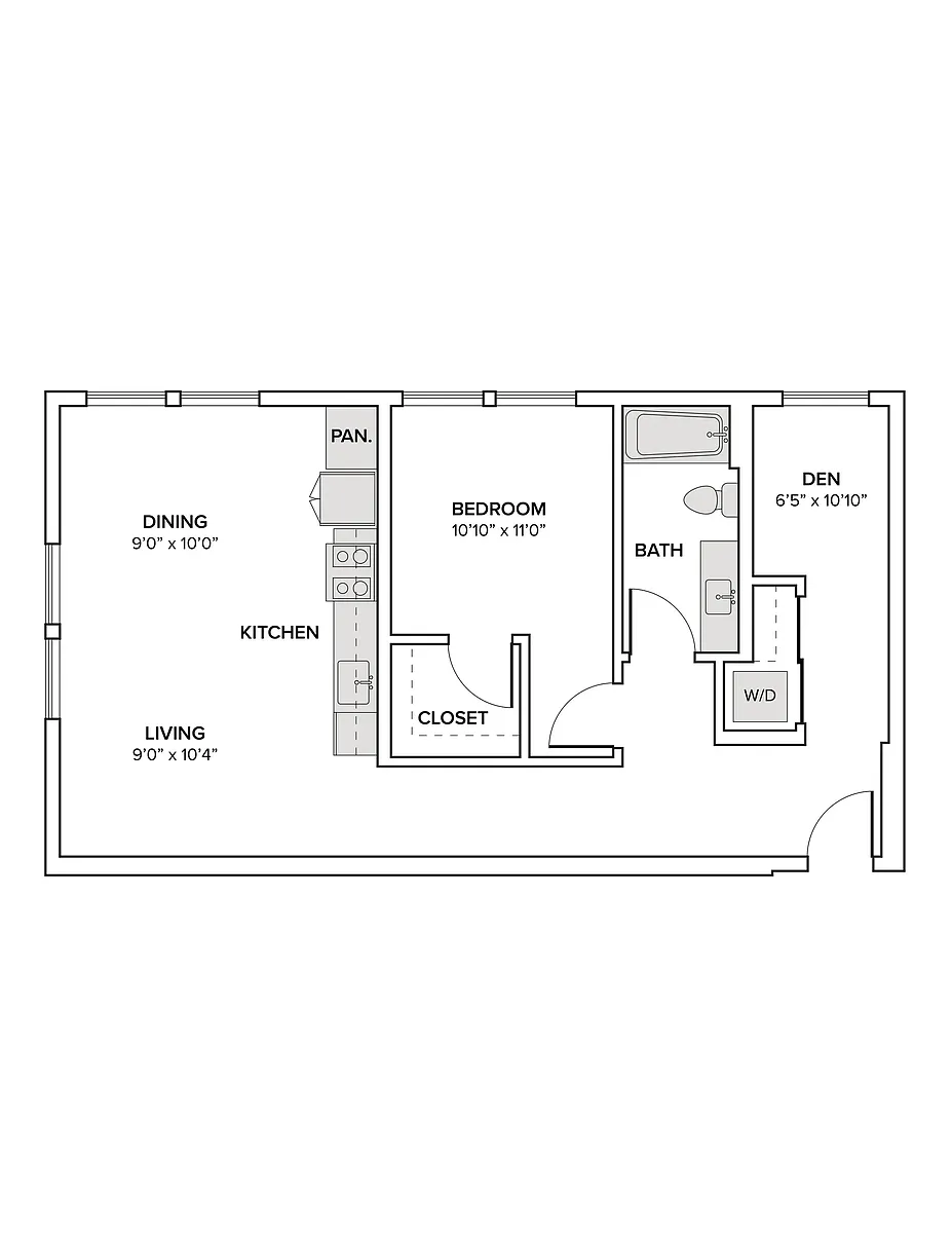 Floor plan A06D