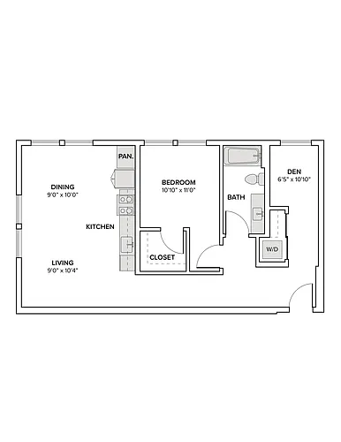 Floor plan A06D