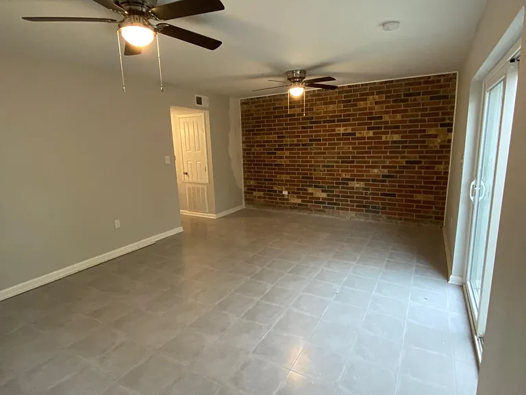 Downstairs backroom and backyard access.