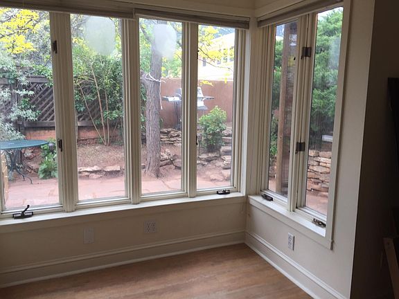 bay window in living space
