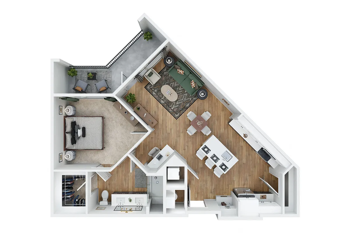 Floor plan A22