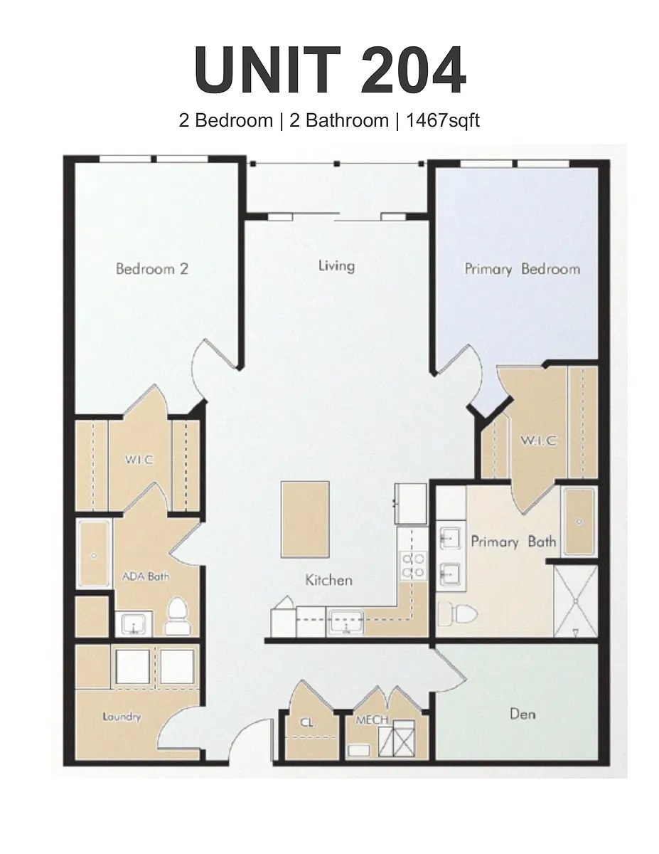 Floor plan 204