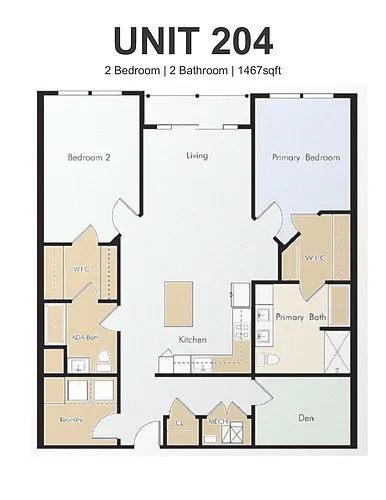 Floor plan 204