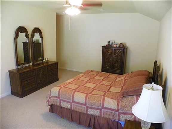 The master bedroom is large enough for a king bedroom suite and there is still a nice space by the windows to create a sitting area too.