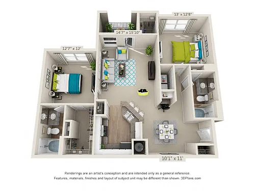 Floor plan Mulberry