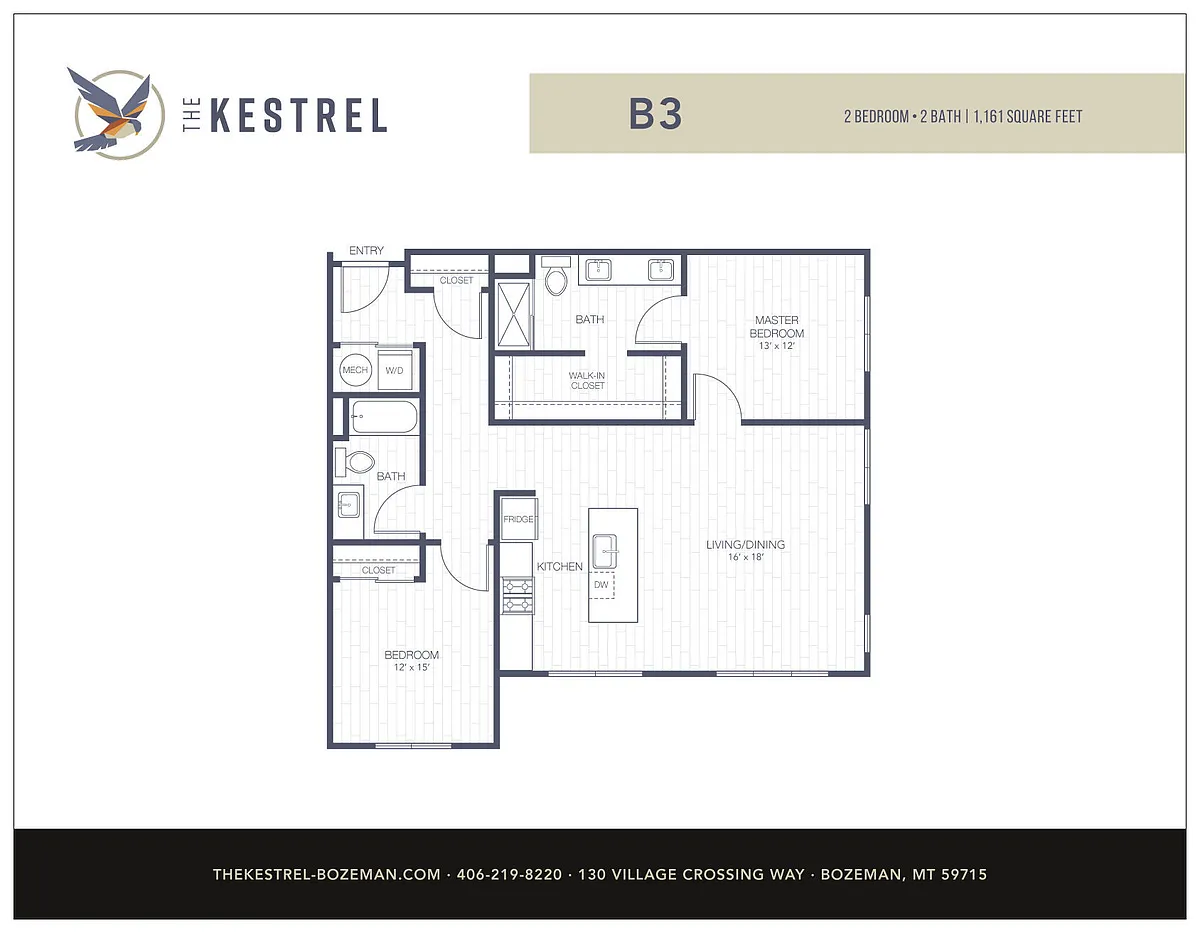 Floor plan B3
