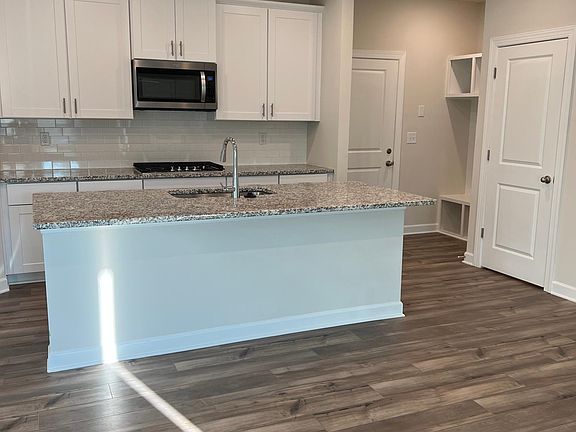 Living room and kitchen