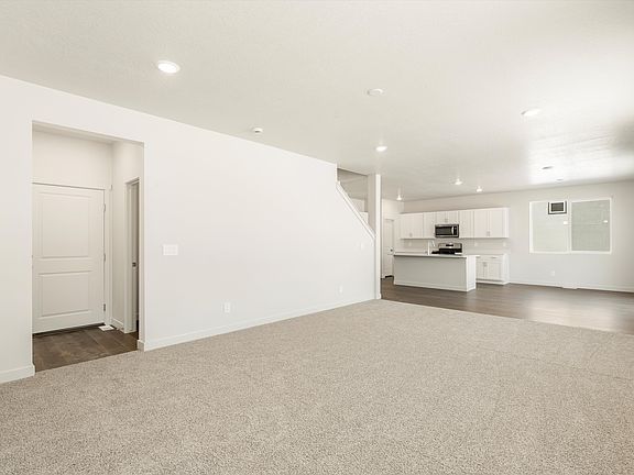 The Bryce floorplan interior image taken at a Meritage Homes Community in Tooele, UT.