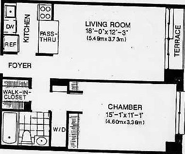 2nd image of 21 S End Ave Penthouse 1S