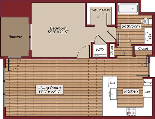 Floor plan Oak