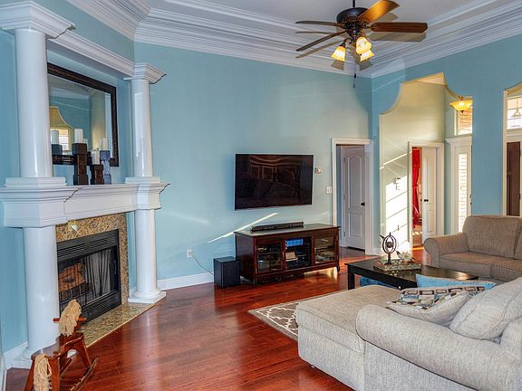 Living room as you walk in