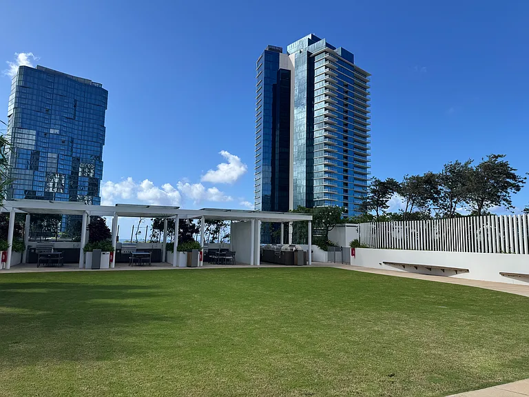 open grassy areas