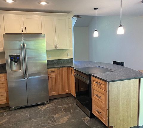 New, open kitchen design