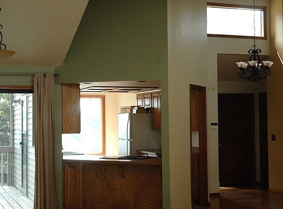 Kitchen and front deck access