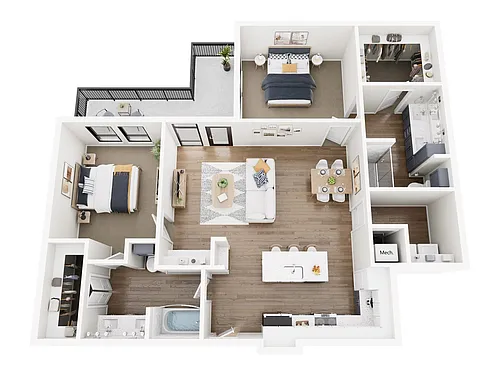 Floor plan B1