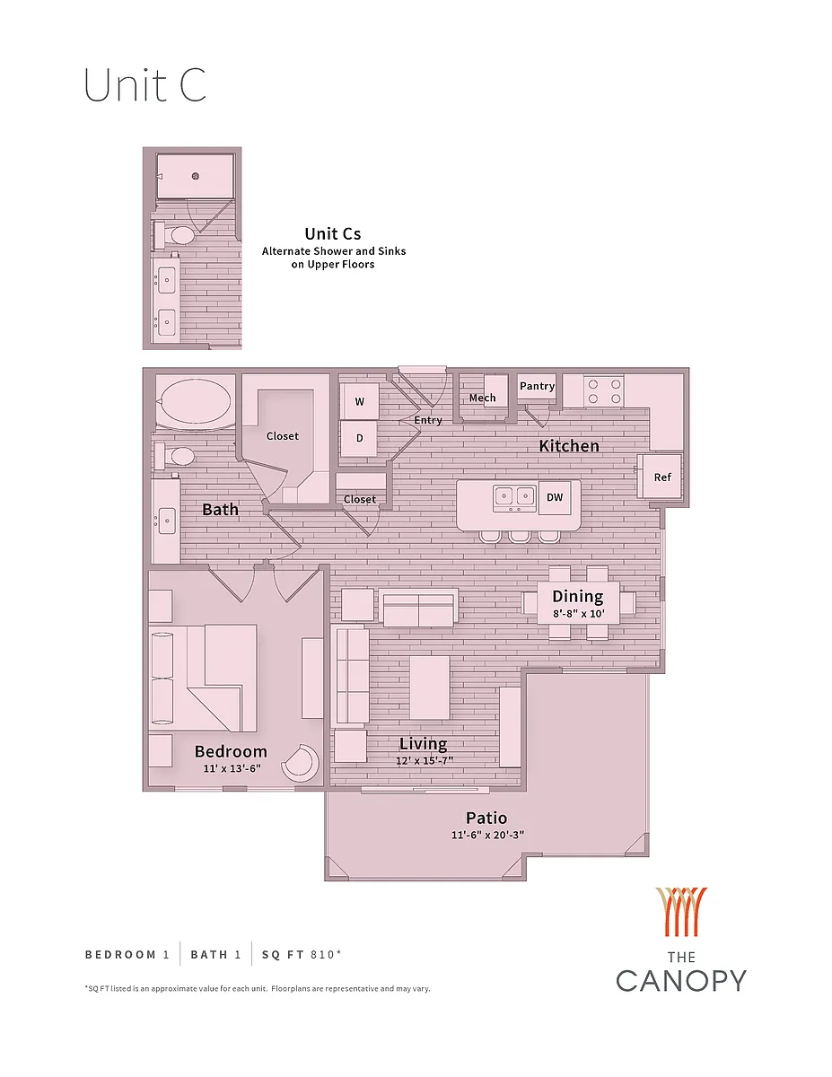 Floor plan C