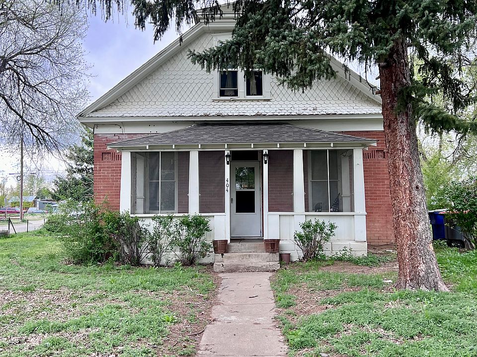 Brick exterior, corner lot with huge yard.