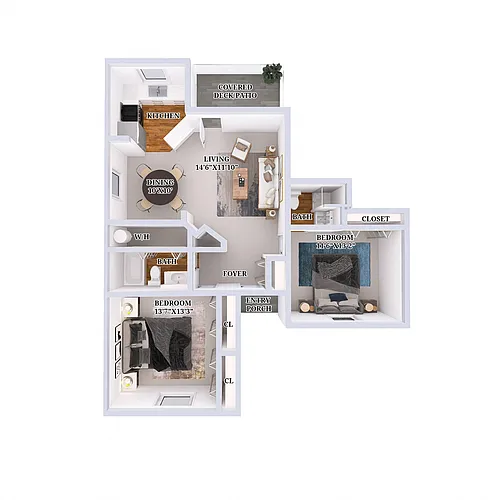 Floor plan The Sunset