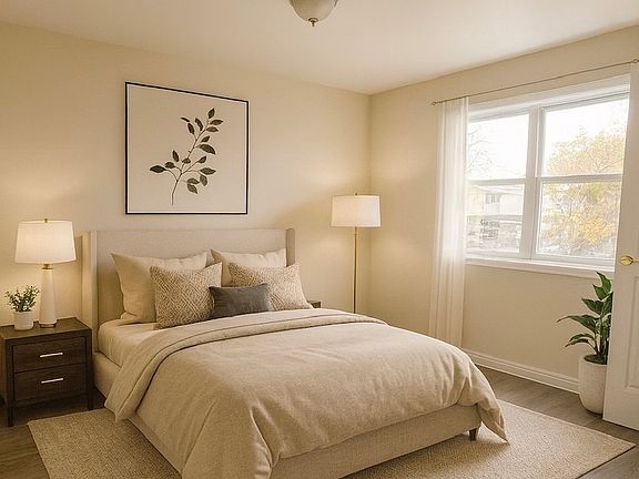 Large Bedroom with Closet