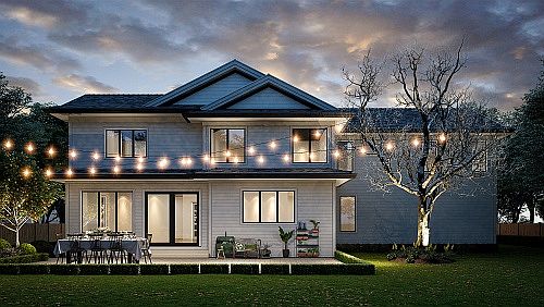 Rear - New Construction