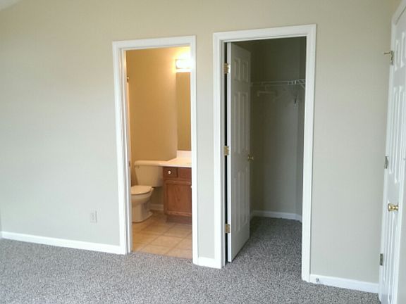 Master bath and walk-in 