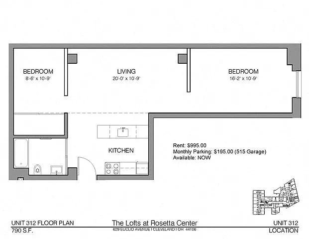 Floor plan L1-790