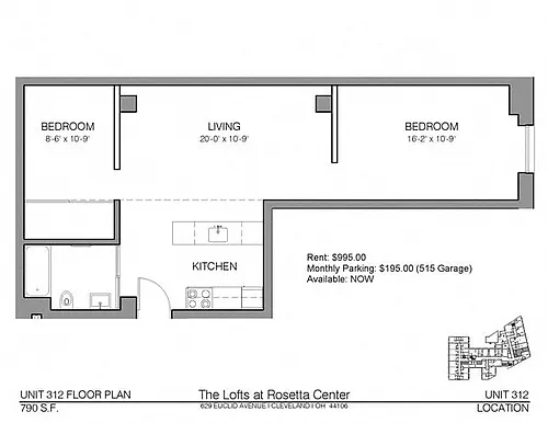 Floor plan L1-790
