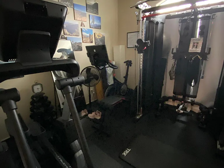 2nd Bedroom used as exercise room