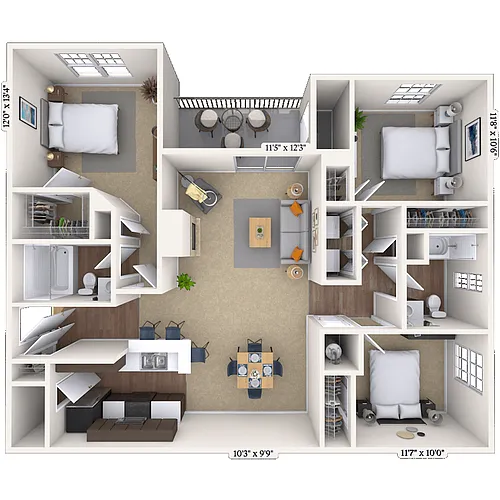 Floor plan Avanti