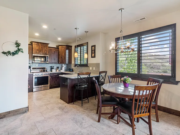 Kitchen and Dining Area