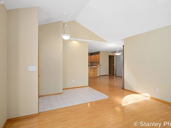 Living room facing Dining area