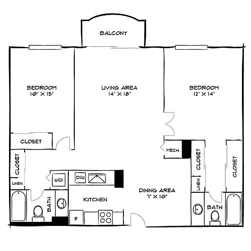 Floor plan Design 2D