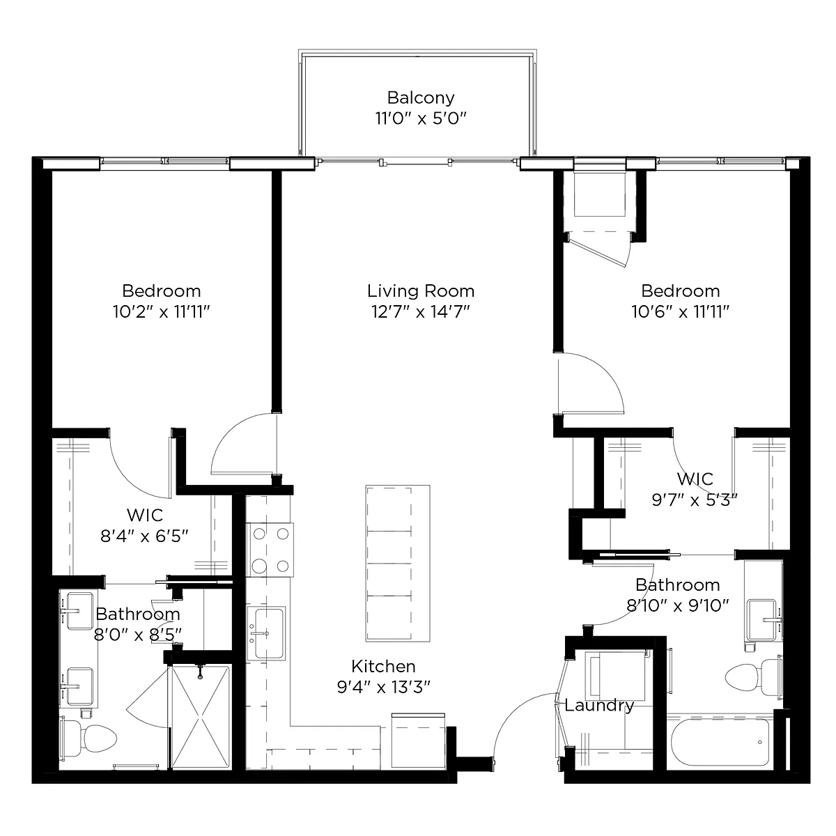 Floor plan C1
