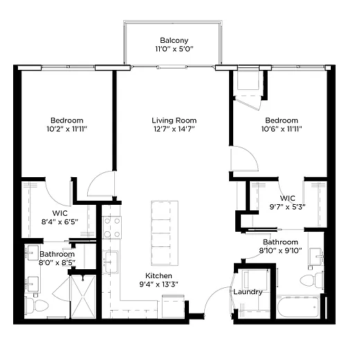 Floor plan C1