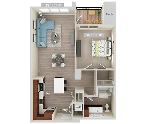 Floor plan a6-790-upgrade
