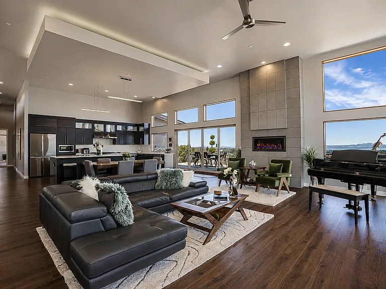 Exquisite views from Grand Piano and all lake facing windows!