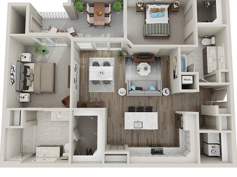 C1: 2bed 2bath C1: 2bed 2bath