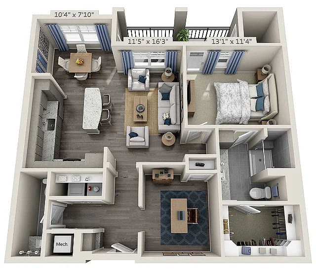 Floor plan A4
