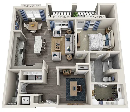 Floor plan A4