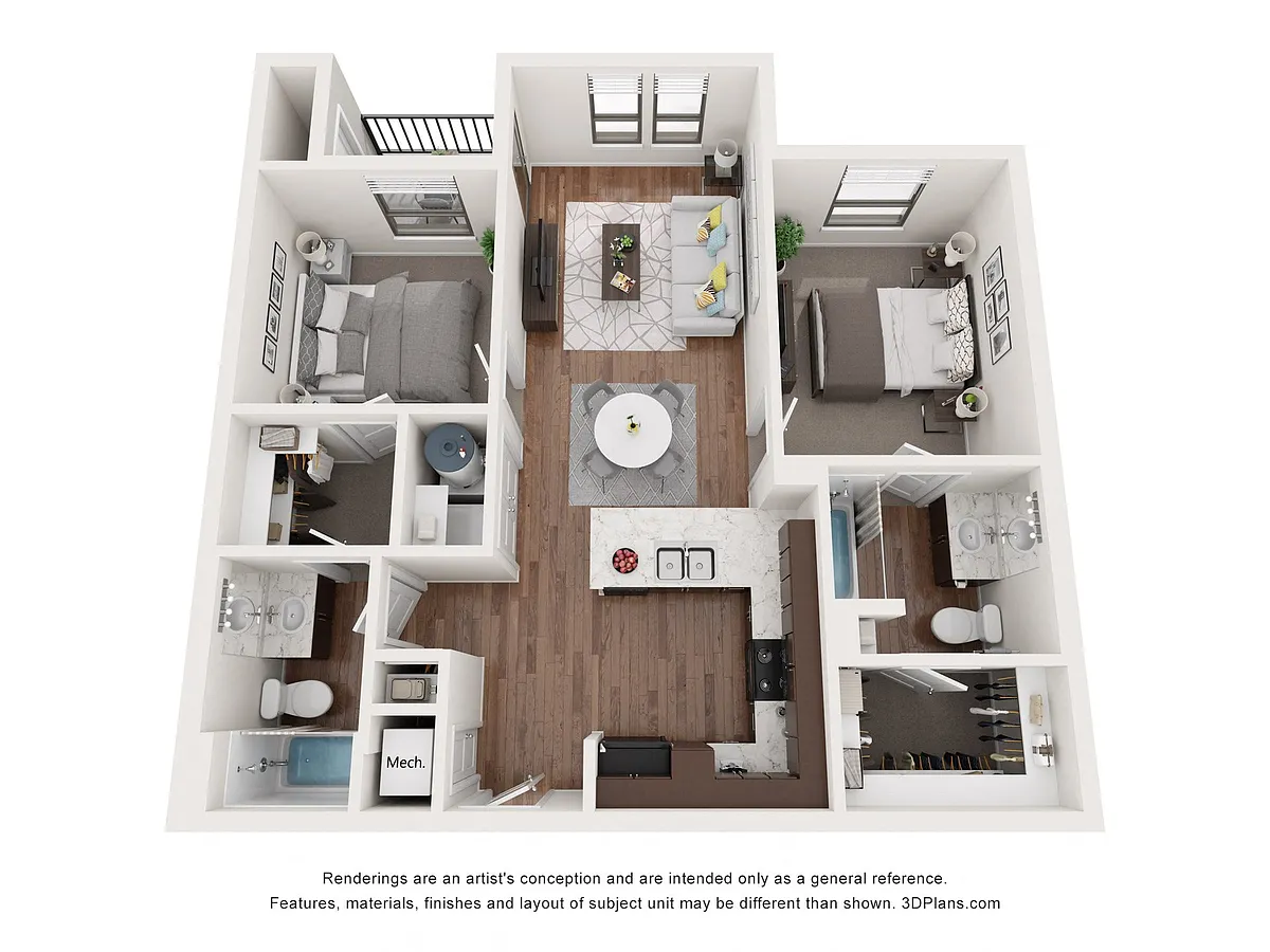 Floor plan B