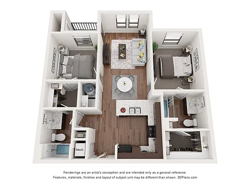 Floor plan B
