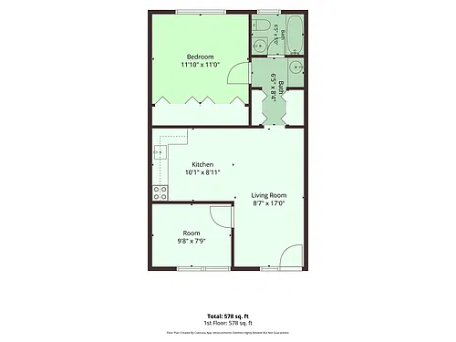 Floor plan 2 Bedroom