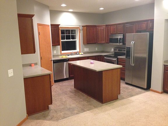 Tiled floors and warm cupboards.