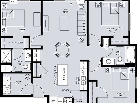 3rd image of 4421 12th St W #212