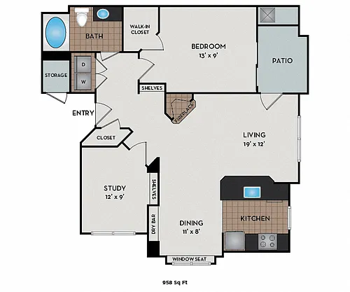 Floor plan Garnet